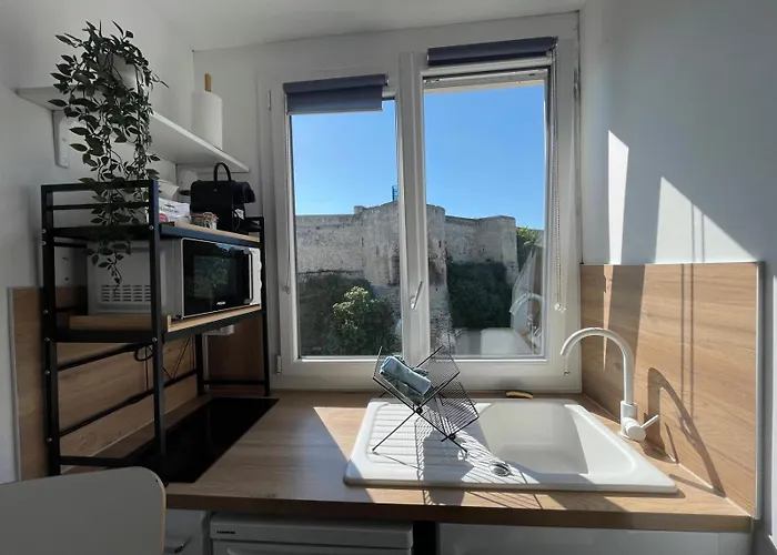 Apartment Castle - Vue Sur Le Chateau - Hypercentre Caen